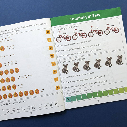 Childrens Year 1 Numbers Workbook (Ages 5-6) | Maths Mastery Through Real-World Learning
