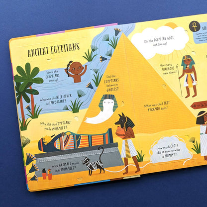 Large Question and Answer Flap Book - History