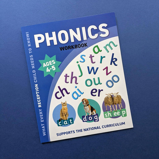 Childrens Reception Phonics Workbook (Ages 4-5) | EYFS-Aligned First Reading Skills