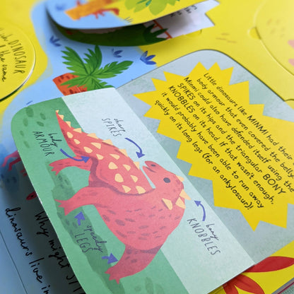 Large Question and Answer Flap Book - Dinosaurs