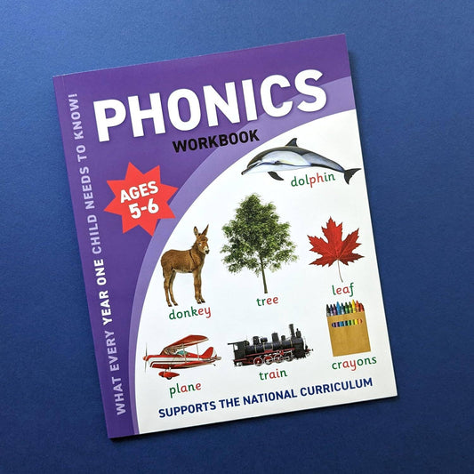 Childrens Year 1 Phonics Workbook (Ages 5-6) | National Curriculum Aligned