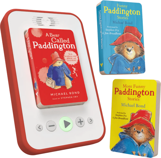 Voxblock Paddington Starter Pack – 3 Classic Audiobooks + Player (Age 4+)