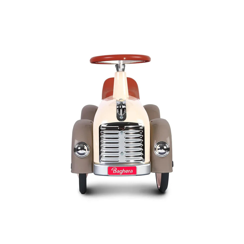 Baghera Speedster Silk Grey Ride-On – Classic First Wheels for Toddlers!