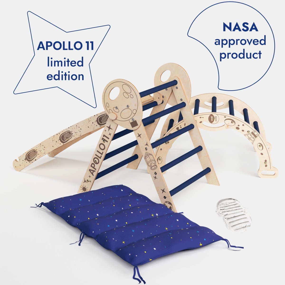 Apollo 4-in-1 Climbing Set for Little Astronauts – A Limited Edition Inspired by NASA's Apollo 11 Mission