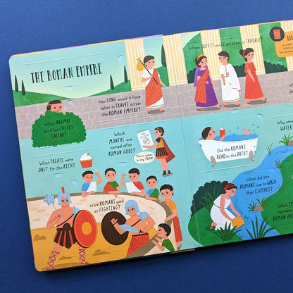 Large Question and Answer Flap Book - History