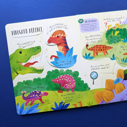 Large Question and Answer Flap Book - Dinosaurs