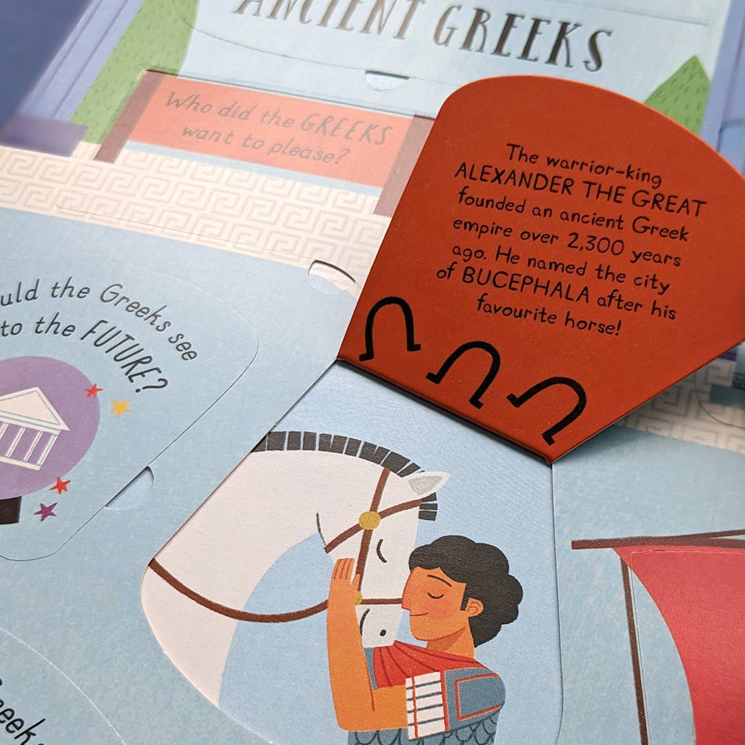Large Question and Answer Flap Book - History