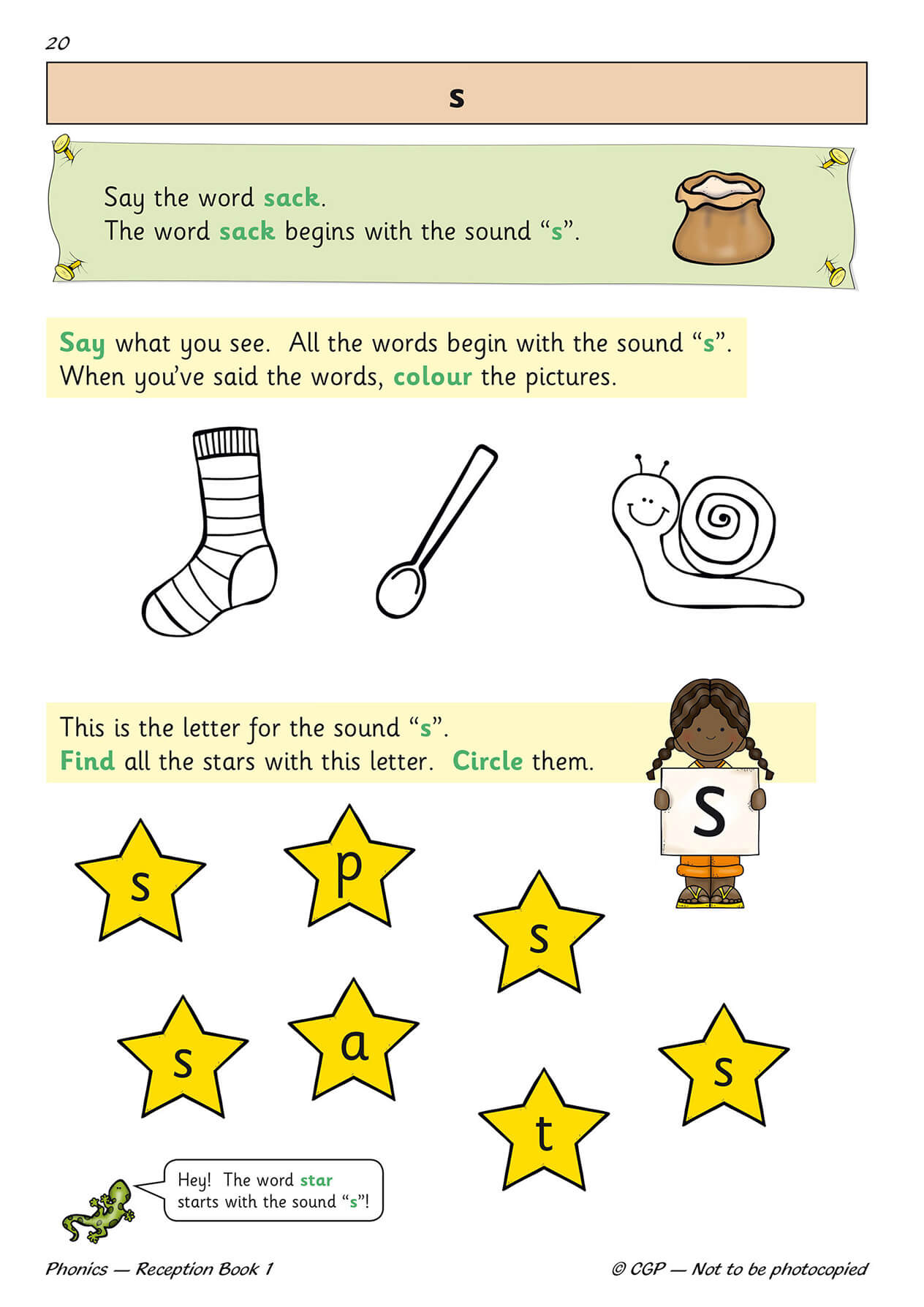 Llyfr Ymarfer Targedig Ffoneg Saesneg Derbyn - Llyfr 1