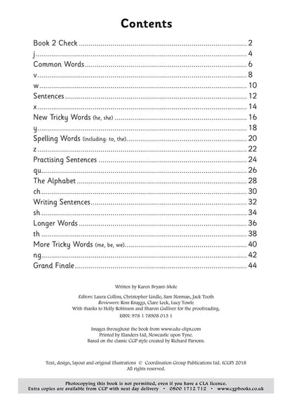 Reception English Phonics Targeted Practice Book - Book 3