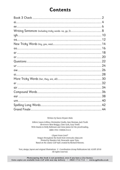 Reception English Phonics Targeted Practice Book - Book 4