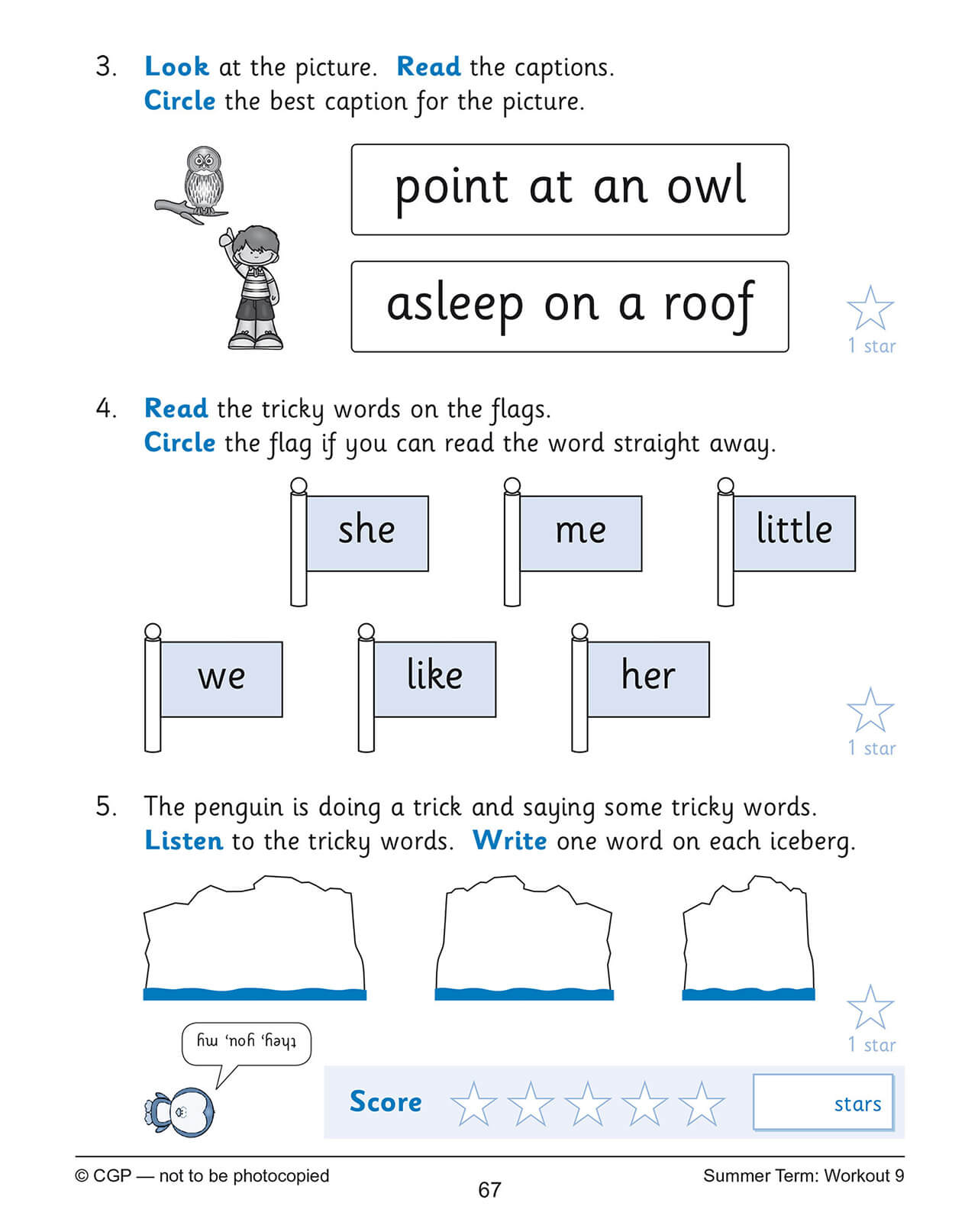 Reception English Phonics 10-Minute Weekly Workouts