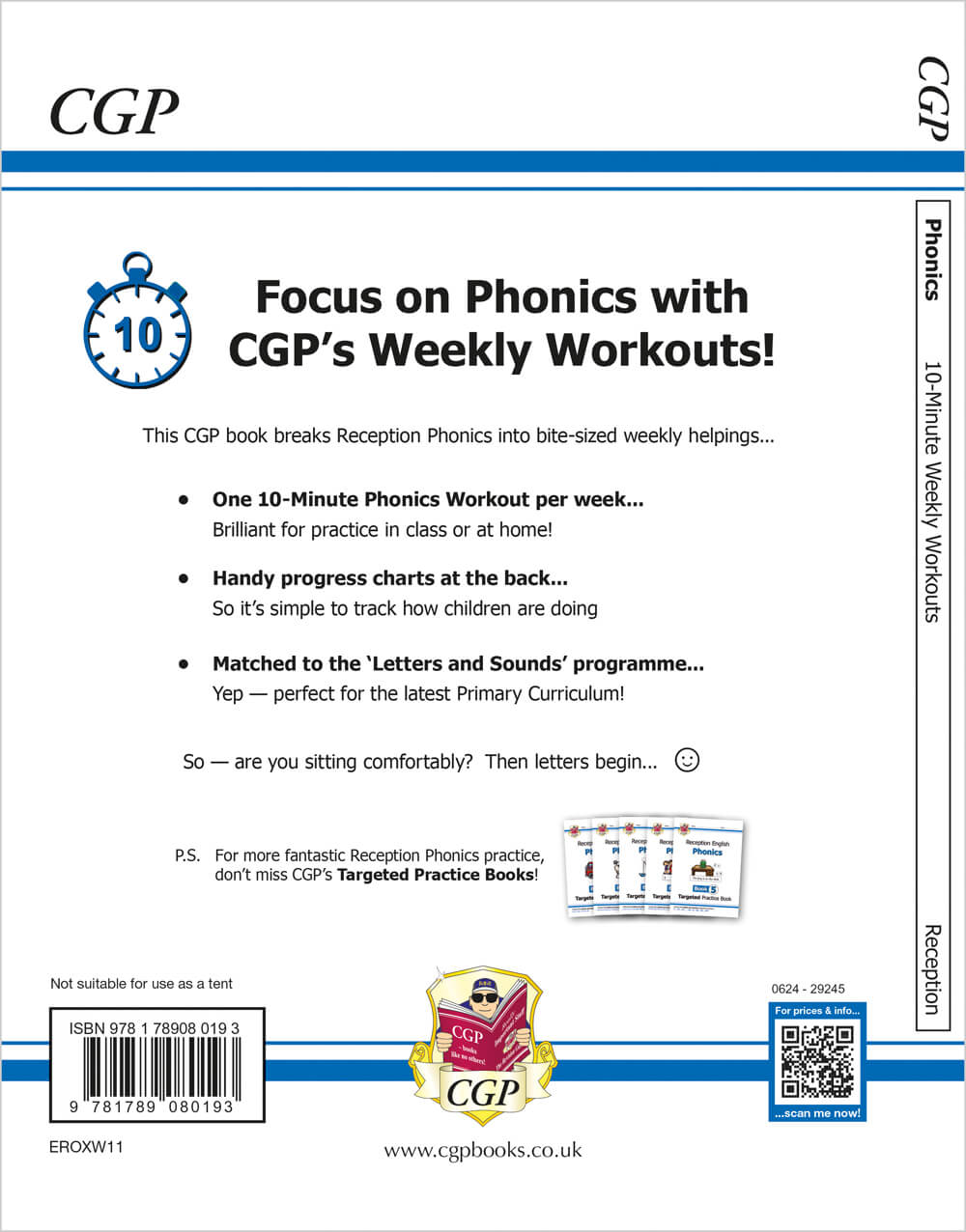 Reception English Phonics 10-Minute Weekly Workouts