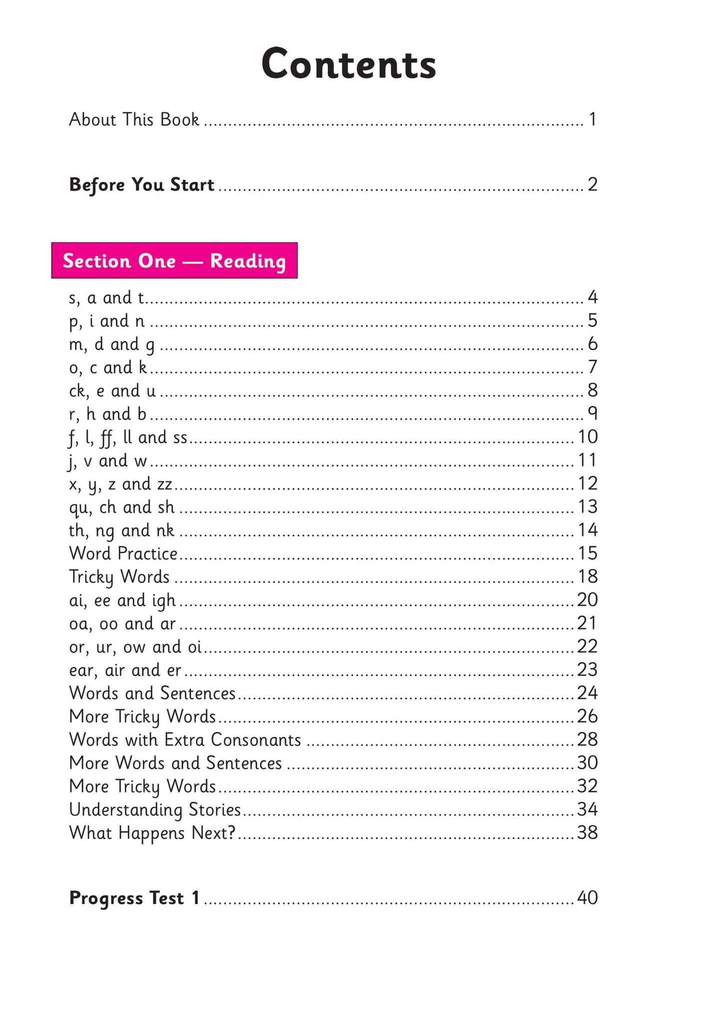 Reception English Targeted Question Book