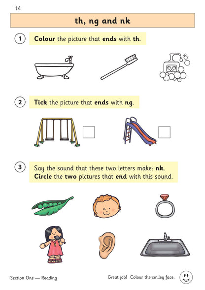 Reception English Targeted Question Book