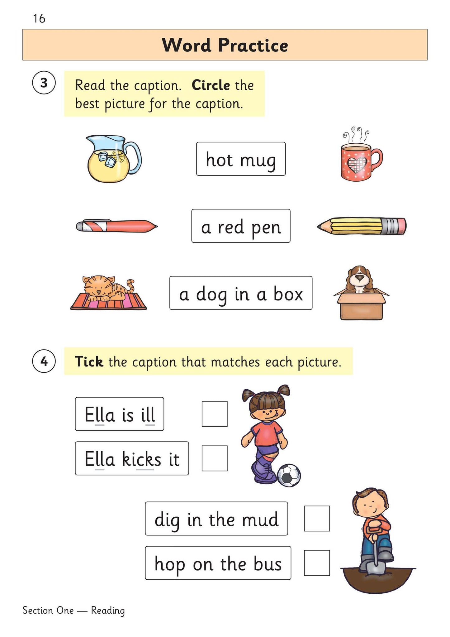 Reception English Targeted Question Book
