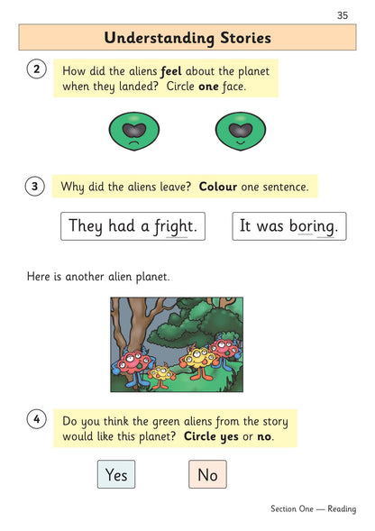 Reception English Targeted Question Book