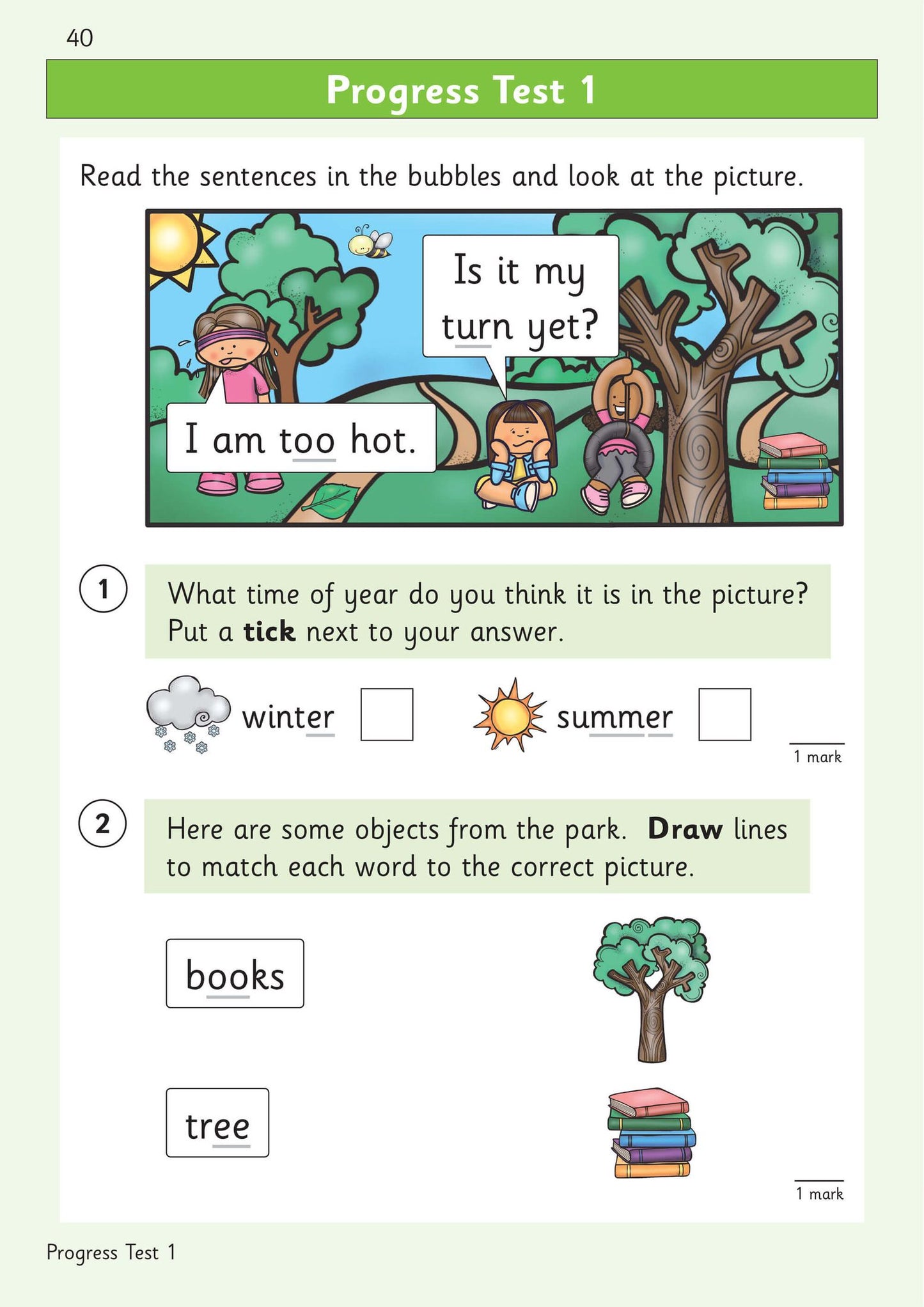 Reception English Targeted Question Book
