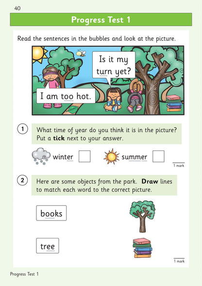 Reception English Targeted Question Book