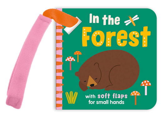 Forest Buggy Book with Felt Flaps