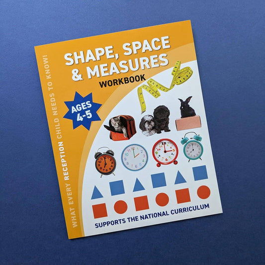 Childrens Reception Shape, Space & Measures Workbook (Ages 4-5) | EYFS Aligned