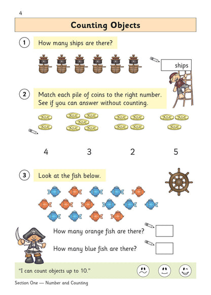 Reception Maths Targeted Question Book