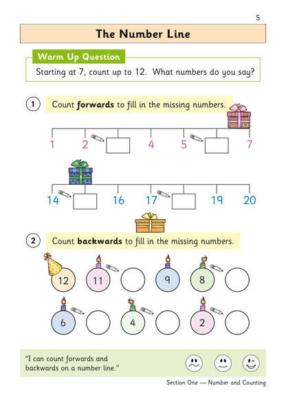 Reception Maths Targeted Question Book