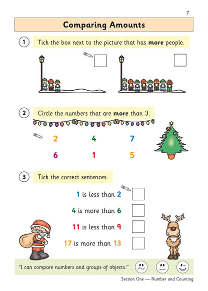 Reception Maths Targeted Question Book