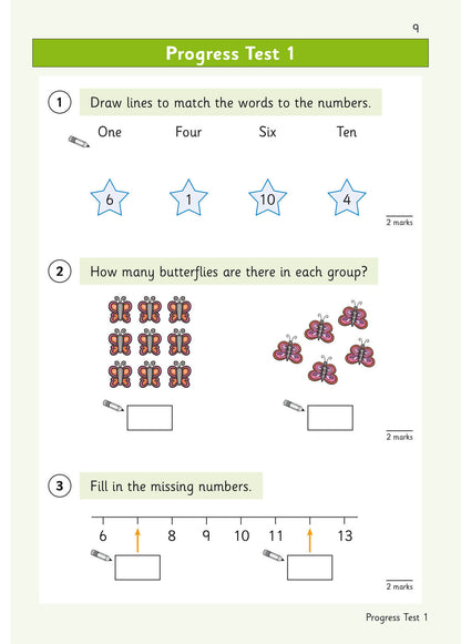 Reception Maths Targeted Question Book