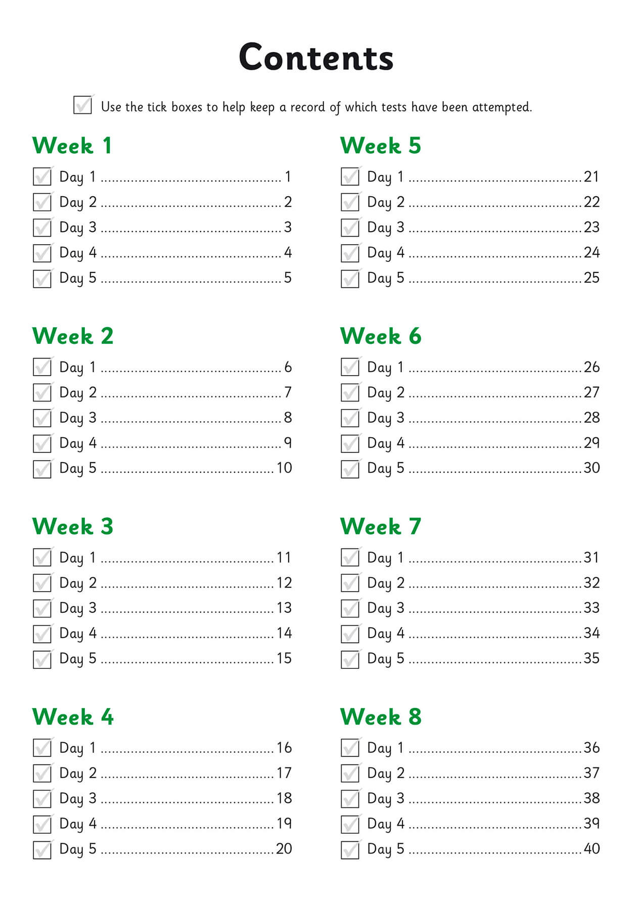 Reception Maths Daily Practice Book: Spring Term