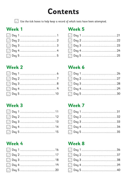 Reception Maths Daily Practice Book: Spring Term